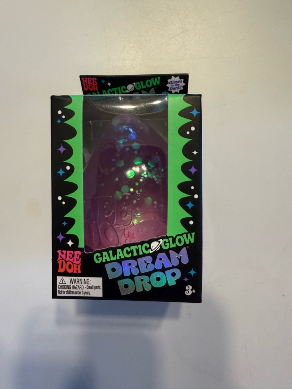 NeeDoh Galactic Glow Dream Drop - Purple